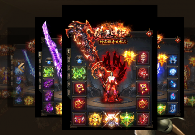 4月猎魔日记神器大极品单职业传奇版本-假人系统-独家三版合一玩法-72种BUFF