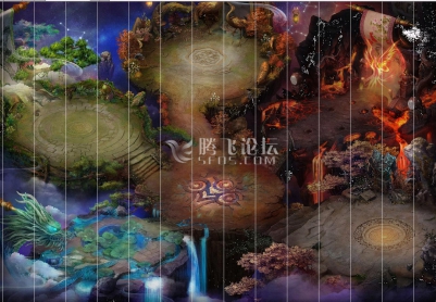 传奇五界梦幻地图素材