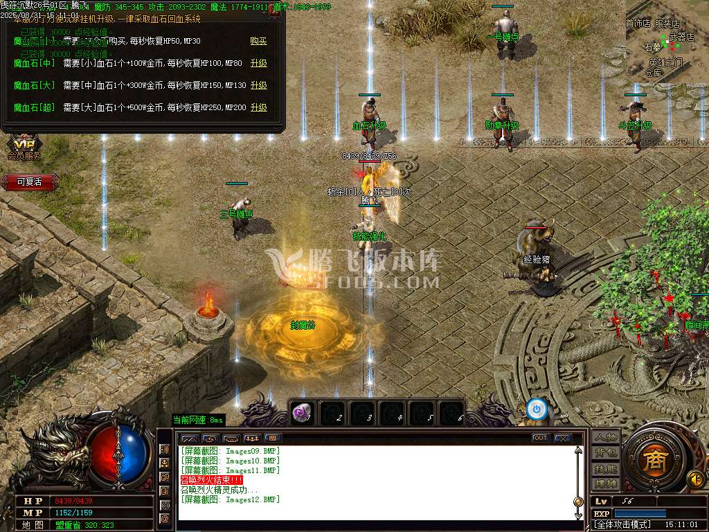 8月虎符沉默三职业GM论坛-五大陆-法宝锻造-血石升级-巧手工匠-元素提升-装备加星
