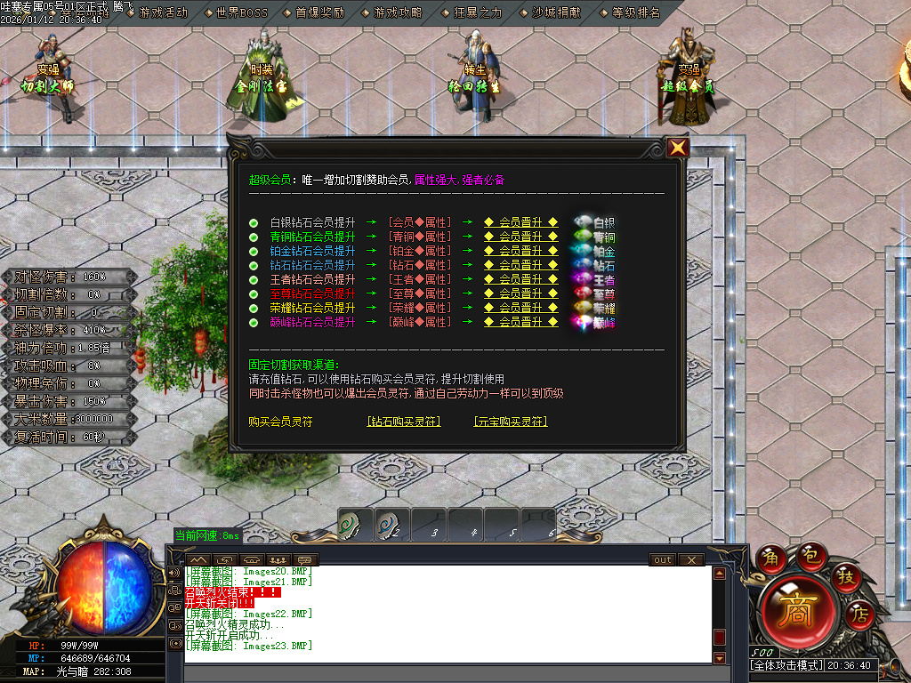 1月哇塞专属剧情攻速神器单职业GM版本库-四大陆-强化体魄-高级分解-加星大师